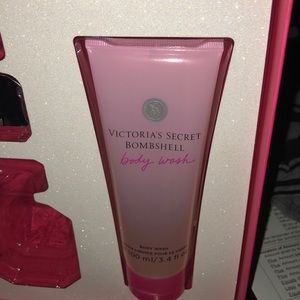 Victoria Secret Bombshell body wash.